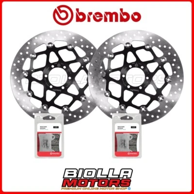 KIT PASTIGLIE + DISCHI BREMBO DUCATI 748 SPS 748 1998 ANTERIORE [SR - Flottante] - Изображение 1 из 4