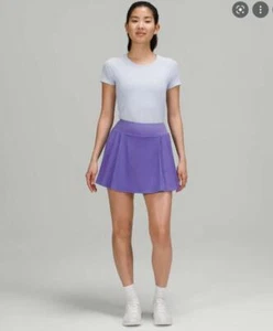 Falda de tenis de gran altura Lululemon plisada lateral ~ TALLA: 2,4,6,8~ índigo cargado - Imagen 1 de 6