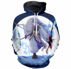Cosplay InuYasha Anime Kapuzen Sweatshirt Kapuzenpulli Hoodie Pullover Pulli Neu - Picture 1 of 2