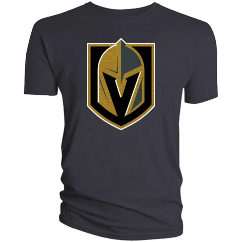 Las Vegas Golden Knights T-Shirt Logo Men Cotton LVGK VGK Cover
