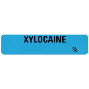 XYLOCAINE Labels .375" x 1.625" - Picture 1 of 1
