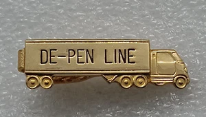 De Pen Line Motor Freight Tie Clip - Picture 1 of 2