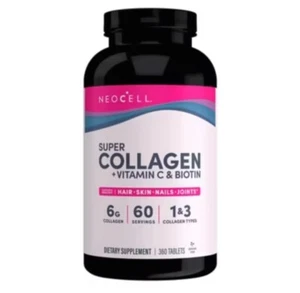 NeoCell Super Collagen Tablets + Vitamins C & Biotin 360 PILLS EXP. 01/2026 - Picture 1 of 19