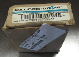 Buje Baldor Taper-Lock Acabado con Llave 119609 Nuevo con Oxidación Flash/G4 - Imagen 1 de 8