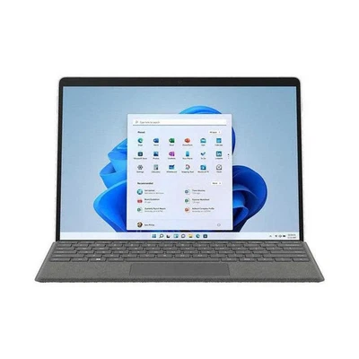 Microsoft Surface Pro 8 13" i5 8GB 256GB Platinum Keyboard Excellent Refurbished - Image 1 of 3