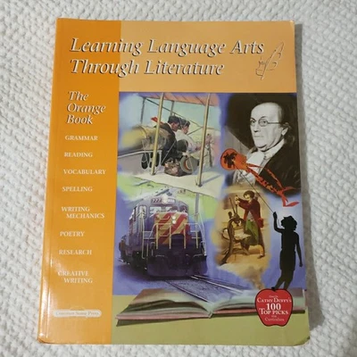 Learning Language Arts Through Literature The Orange Teacher Book  - Image 1 of 4