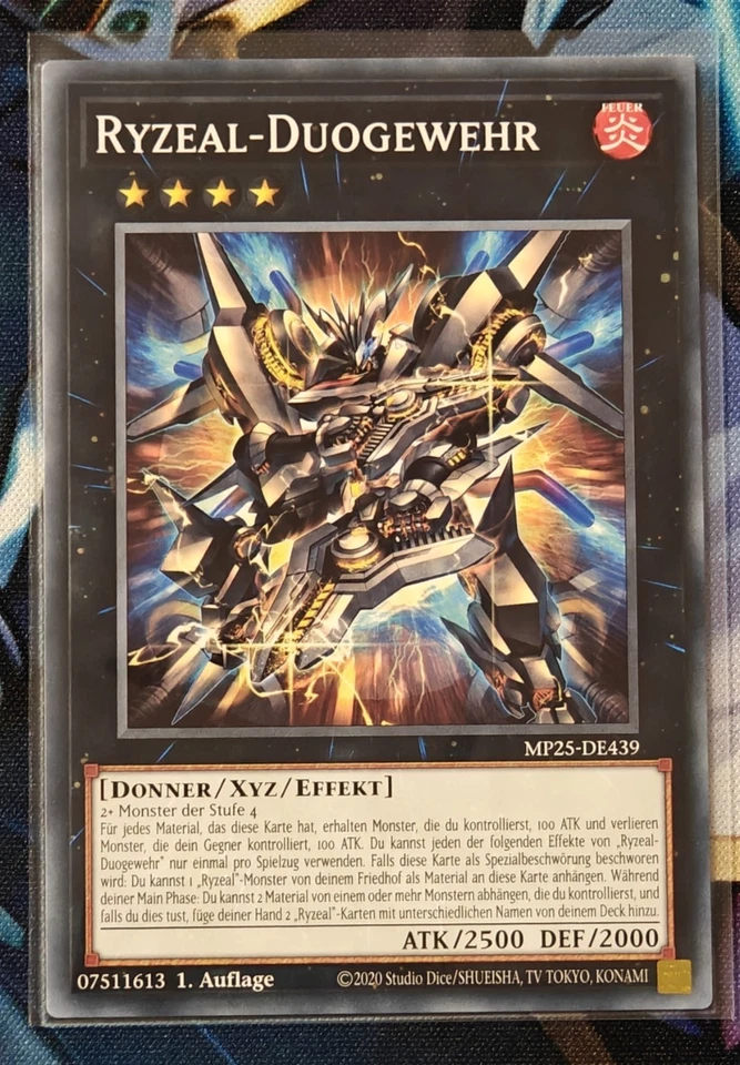 Yu-Gi-Oh Ryzeal-Duogewehr MP25-DE439 - Common - NM - 1. Auflage - Bild 1 von 1