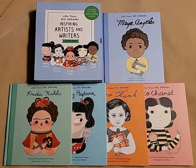 Little People Big Dreams "Inspiring Artists & Writers" 5-Book Gift Boxed Set - Image 1 of 4