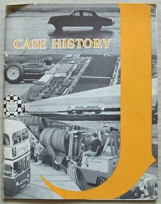 JAGUAR CASE HISTORY Publicity Brochure to 1964 Daimler Guy Lanchester - Image 1 of 4