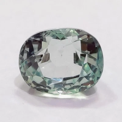 4.90 Carat Natural Green Kunzite or Hiddenite Oval Cut Loose Gemstone C305 - Image 1 of 4