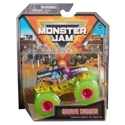 Monster Jam 2024 Serie 35 excavadora de tumbas - Street Treats camión fundido a presión 1:64 Foto 1 de 4