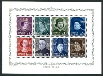 PORTOGALLO 1949 BLOCCO14 timbrato molto bello IMPECCABILE 100€ (F3290 - Immagine 1 di 2