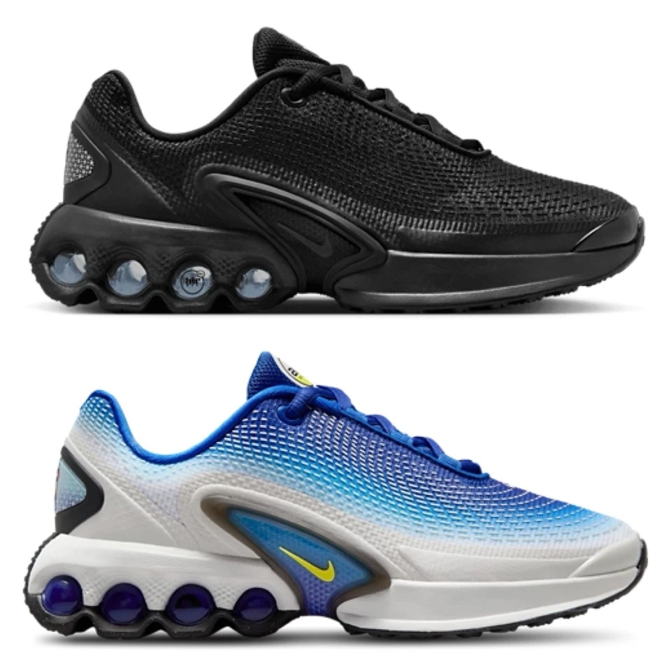 Nike Air Max DN 'черный темно-серый' (GS) большой детей' размер 4-7 подходит женщин 5,5-8,5 - Изображение 1 из 1