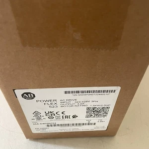 1 Stück 2022 Neu Versiegelt Allen Bradley 25A-D4P0N104/B PowerFlex 523 AC Antrieb! - Bild 1 von 7