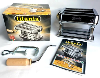 💥"Titania"  Macchina manuale per pasta fatta in casa di Imperia Made in Italy💥 - Immagine 1 di 4