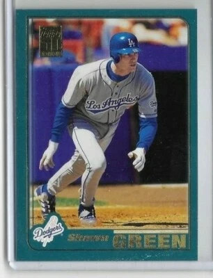 2001 Topps #20 Shawn Green Los Angeles Dodgers - Image 1 of 2