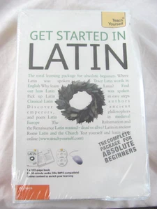 SEALED ~ Get Started in Latin with Two Audio CDs: A Teach Yourself Guide - Picture 1 of 9