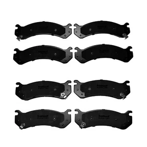 Front & Rear Ceramic Brake Pads for Chevy GMC Silverado Sierra 2500 3500 HD - Picture 1 of 7