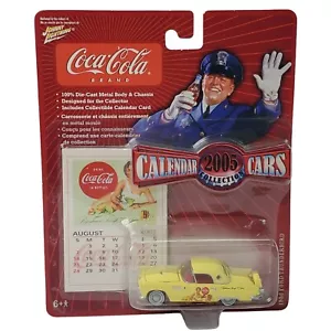 Johnny Lightning Coca Cola Calendario 2005 Coches 1956 Ford Thunderbird D2 - Imagen 1 de 4