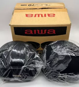 NOB Aiwa SX-R270 Surround Lautsprecher 2 Stück kabelgebunden System schwarz 40 Watt Box - Bild 1 von 10