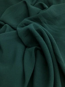 TEAL GREEN BUBBLE CREPE GEORGETTE FABRIC (60 in.) Sold By The Yard - Picture 1 of 3
