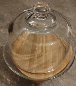 Vintage Princess Covered Glass Dome Dish $35 - Picture 1 of 3