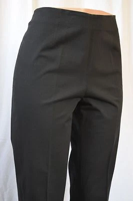 LEGGIADRO CAPRI TECNO ХЛОПОК СМЕСЬ СТОРОНЫ МОЛНИИ БРЮКИ РАЗМЕР 12 #LE022 - Изображение 1 из 4