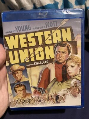 Fritz Lang's Western Union (Blu-ray, 1941) Randolph Scott, Robert Young - Image 1 of 4