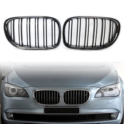 2x Front Grill Grille For BMW F02 F01 F03 730 740Li 750Li xDrive 2009-2012 Car Foto 1 de 4