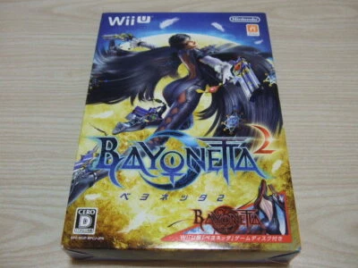Bayonetta 2 Include Bayonetta 1 Nintendo WiiU Japan Import 2014 Action Game  - Image 1 of 4