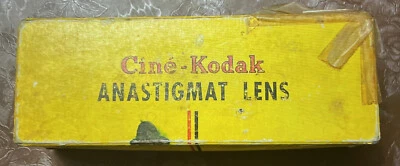 Lente Kodak Anastigmat 63 mm f/2,7 16 mm lente de cine para películas de colección Foto 1 de 4