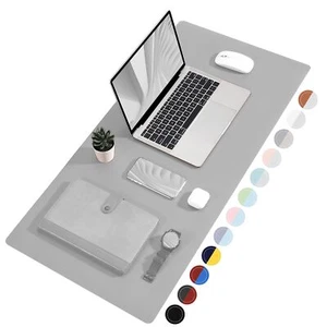 Dual Sided Desk Pad Large Desk Mat Waterproof Desk Blotter Protector Mouse Pa... - Picture 1 of 7