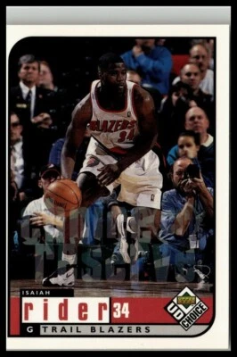 1998-99 Upper Deck UD Choice Choice Reserve Isaiah Rider #117 - Image 1 of 2
