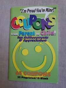 I'm Proud You're Mine Coupons (65 Coupons) from Parent to Child! Booklet - Picture 1 of 8