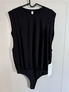 Lululemon Hour to Hour Bodysuit thong-cut M black medium - Picture 1 of 9