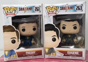 Funko Pop 2 Stück! Shazam: DC Heroes: Freddy & Eugene 261, 263 - Bild 1 von 5