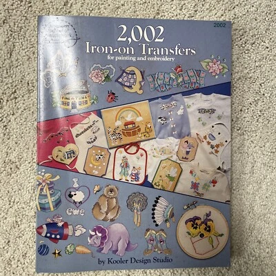 2002 Iron-On Transfers Painting Embroidery American School Of Needlework/Kooler - Image 1 of 4