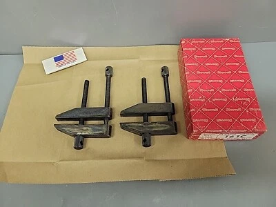 L.S. Par de abrazaderas paralelas Starrett 161C Toolmakers (2) NOS Foto 1 de 4
