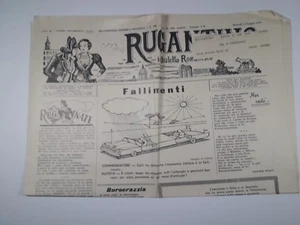 Rugantino im satirischen romanischen Dialekt Nr.11736 Jahr 1972 Misserfolge  - Bild 1 von 1