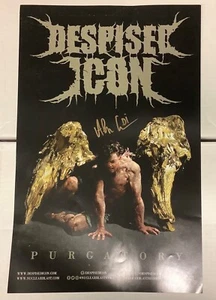 Despised Icon - Purgatory Promo Poster Signed By Alex Erian - Picture 1 of 2