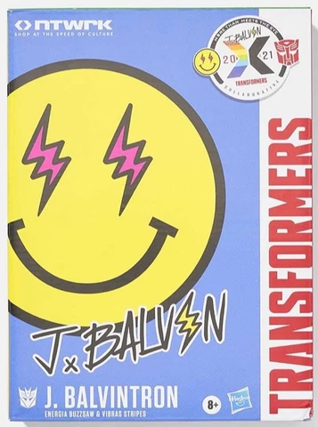 Hasbro Transformers Generations Collaborative J Balvin Balvintron SOUNDWAVE Mint Cover