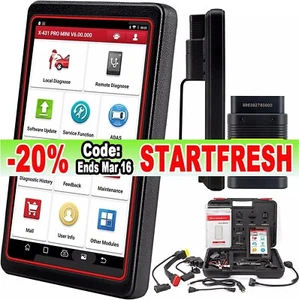 LAUNCH X431 PRO Mini V PROS V+ OBD2 Car Diagnostic Scanner Coding Bidirectional - Picture 1 of 18