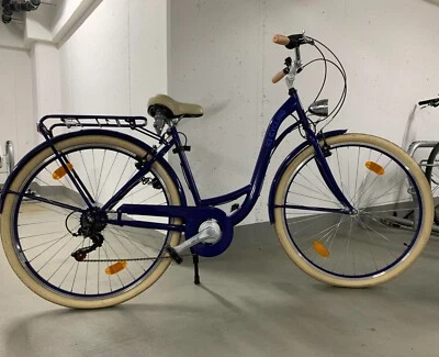 Damen Fahrrad 28 Zoll gebraucht - Balloon Damenrad, 6-Gänge, RH 48 cm, KS Cyclin - Bild 1 von 4