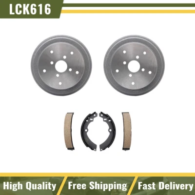 Kit traseiro Raybestos tambores de freio e sapatas de freio para Chevrolet Tracker 1990 1989 - Imagem 1 de 4