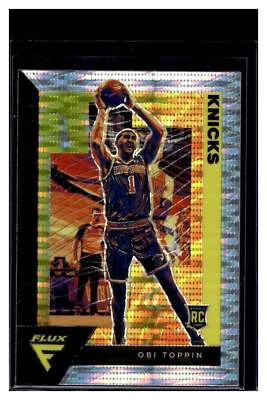 2020-21 Panini Flux Silver Pulsar Prizm #206 Obi Toppin RC Target (Qty) - Image 1 of 2