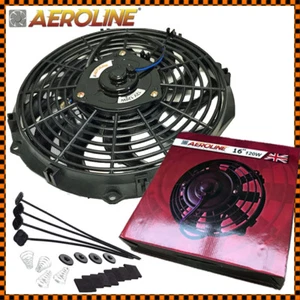 16" 120w Aeroline® High Power Electric Car Engine Radiator Cooling Fan  - Picture 1 of 8