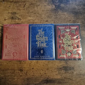 Baraja The Golden Rule Nueva y Sellada Edición Limitada Rara Lotrek Juath Cartas de Juego - Imagen 1 de 18