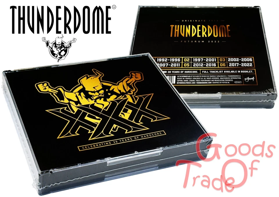 THUNDERDOME XXX - 2022 - 30 YEARS OF HARDCORE / 6 CD's / NEU & OVP / VERSIEGELT - Bild 1 von 1