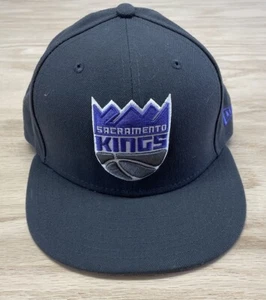 Men’s New Era 59FIFTY Sacramento Kings NBA Basketball Hat Cap Size 7 3/8 Gray - Picture 1 of 19