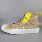 Converse Youth Untitled Hi A04172C  Khaki Brown Casual Shoes Hi Top Lace Size 6 